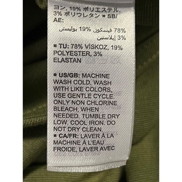 Caralyn Mirand The Drop Olive Sleeveless V-Neck Jumpsuit Medium M NWT New - Picture 8 of 8